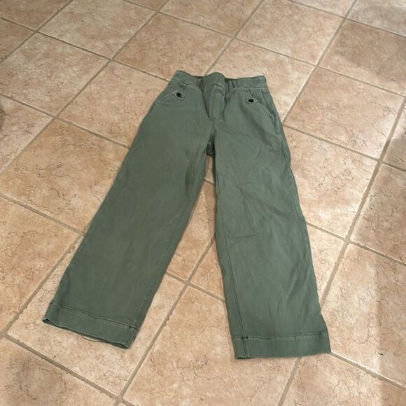 SPANX Pants - Spanx woman's army green pull on wide leg pants